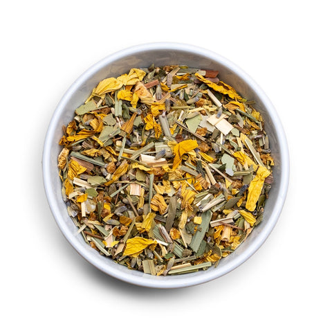 Räuchermischung Mosquito Schreck mit Zitronenschale, Eukalyptusblätter, Lemongras, Lavendel - Waldglück