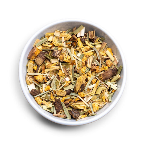 Räuchermischung Touch of Mystic mit Palo Santo, Copal, Lemongras, Süßholzwurzel - Waldglück
