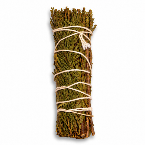 Zeder Smudge Stick Premium handgebunden - Räucherbündel Zeder zum Räuchern