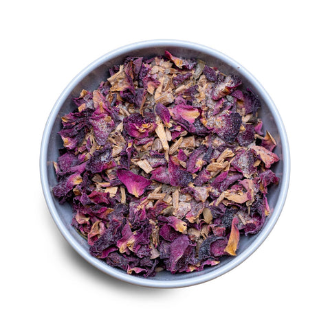 Räuchermischung Rosenblüten Weihrauch - Natürliche Mischung für Herz, Klarheit und Liebe