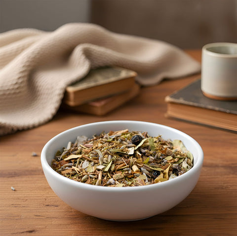 Räuchermischung Rauhnacht mit Beifuß, Eisenkraut, Fichtenharz